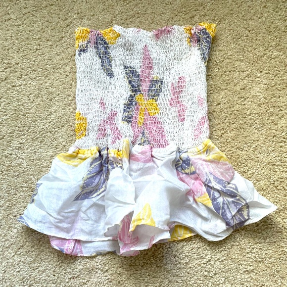 🔴ON THE ROCKS Vintage Floral Peplum Top - Picture 5 of 9